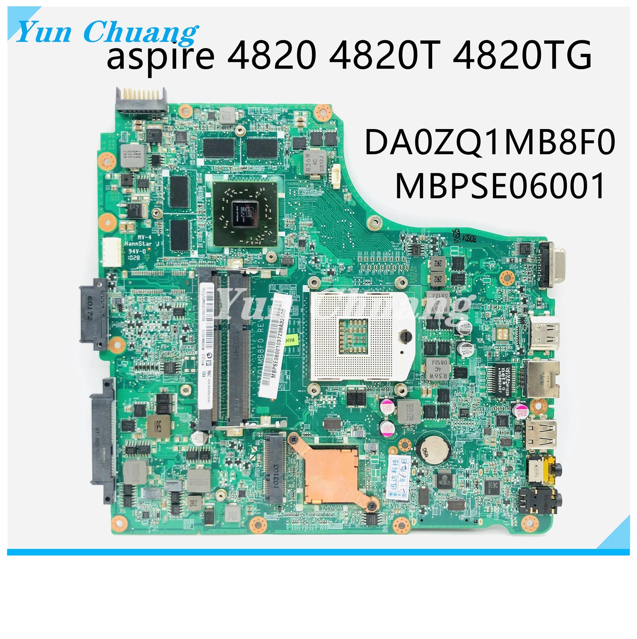 MBPSE06001 DA0ZQ1MB8F0 DA0ZQ1MB8D0  , Acer aspire 4820 4820TG Ʈ   HM55 DDR3 HD 5650M 1G GPU